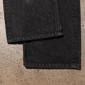 極美品 33×32 Levi’s 501 先染め USA 91年 毛羽立ち ブラックデニムパンツ