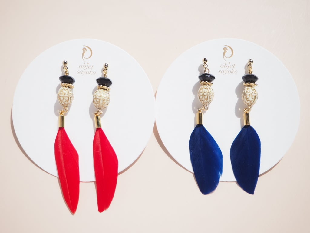 P-18】雫型シンプルピアス/イヤリング | objet sayoko Accessories