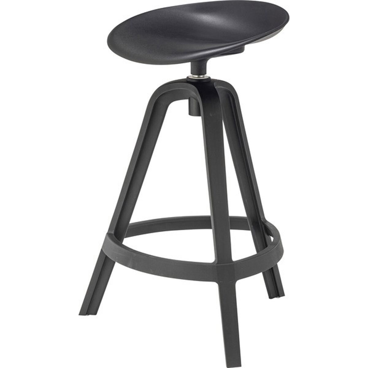 ハイスツール CL-487BK CL-487IBL CL-487WH スツール 椅子 カフェ バー ダイニング おしゃれ シンプル リビング 回転 背もたれなし アームレス インテリア ブラック アイスブルー ホワイト