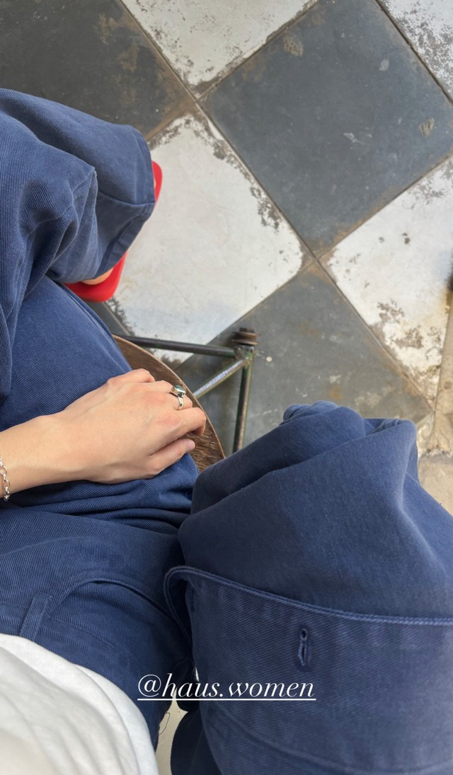 (予約) HAUS / Aneta washing pants 2color