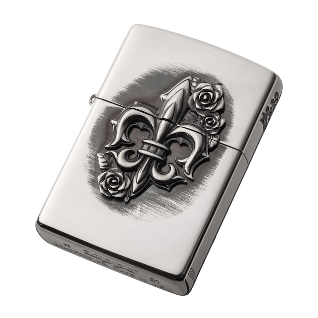 【その他売り上げランキング1位】フルールドリスジッポーライター　ACEX0037　fleur de lis zippo lighter　Jewelry Brand