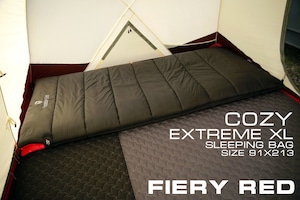 コージーエクストリーム　スリーピングバッグ　COZY EXTREME XL SLEEPING BAG　-20°　Camping Club/キャンピングクラブ　寝袋　シュラフ