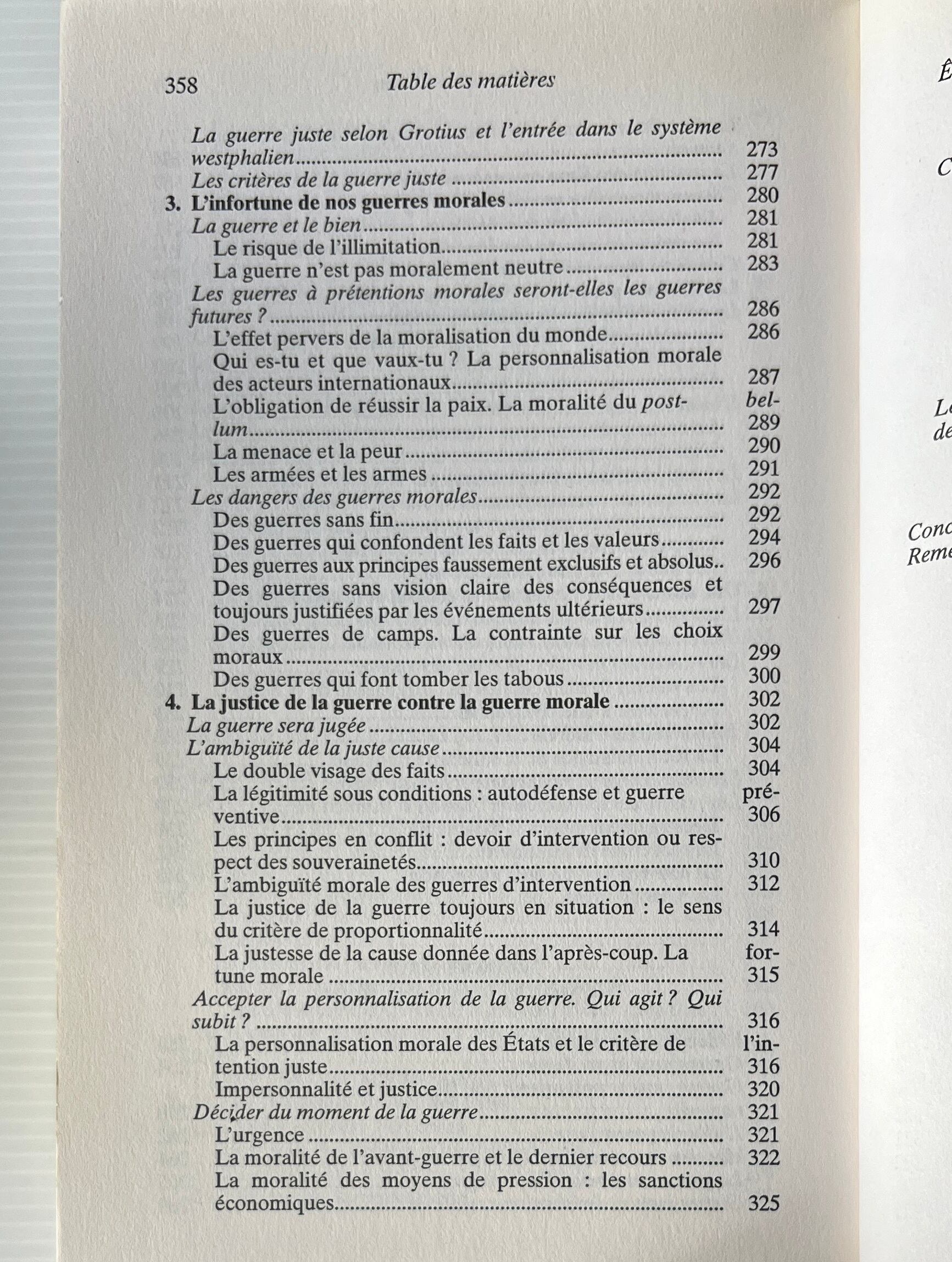 Le Bien, La Guerre & La Terreur: Pour Une Morale Internationale / Monique Canto-Sperber / Plon