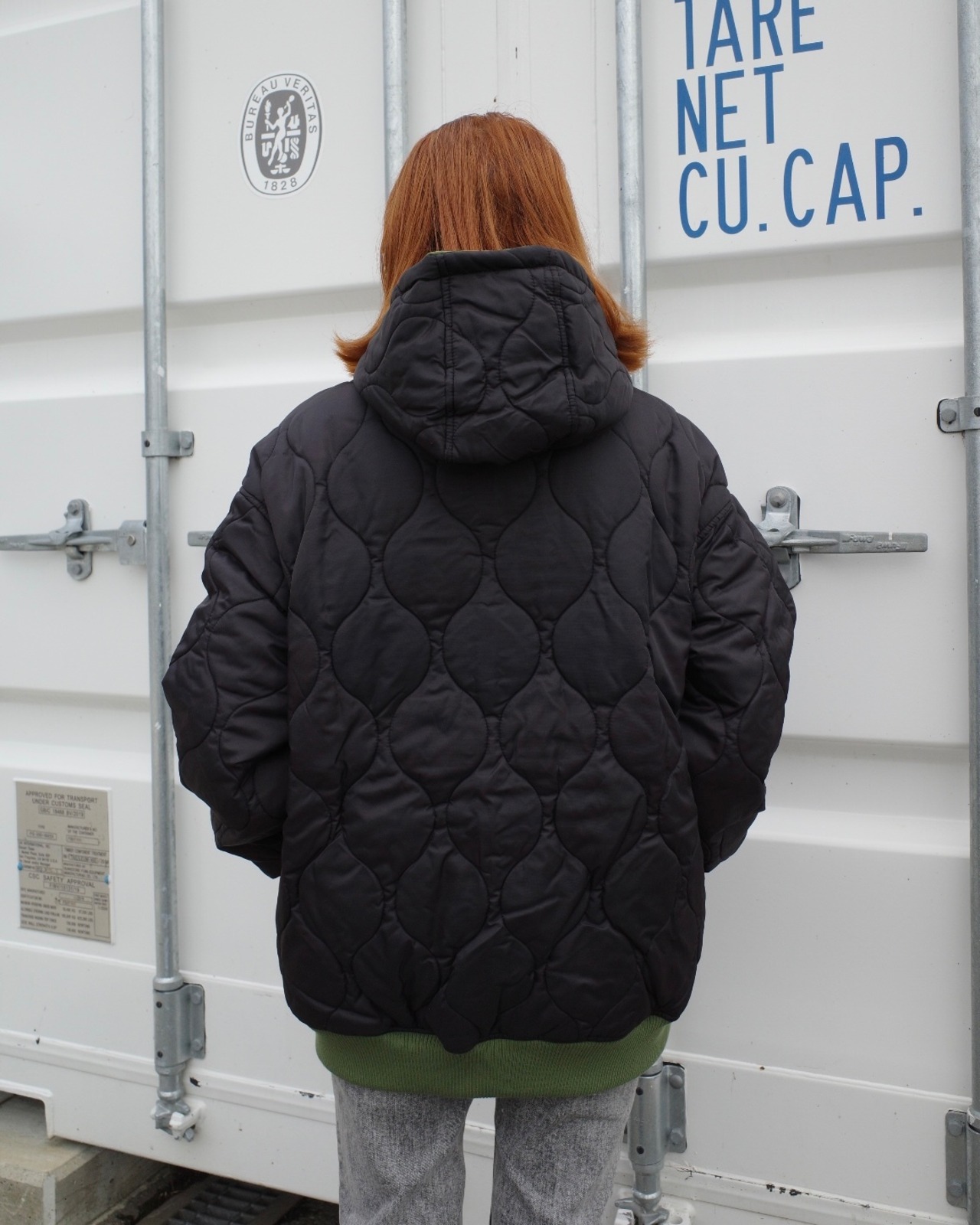 【X-girl】REVERSIBLE QUILTED JACKET 【エックスガール】