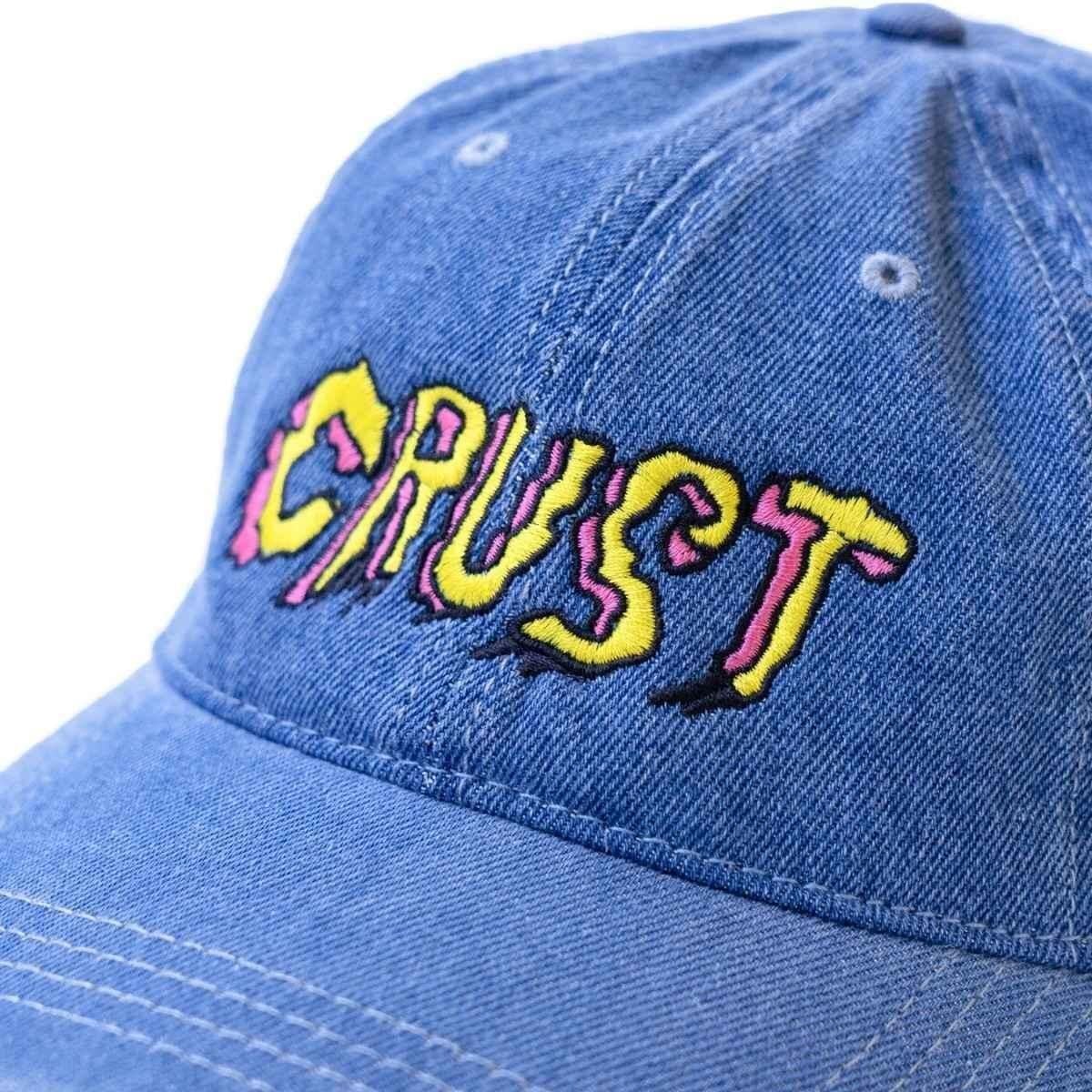CRUST BIKES】CRUST EMBROIDERED HAT (DENIM) | Humhumhug Online Shop
