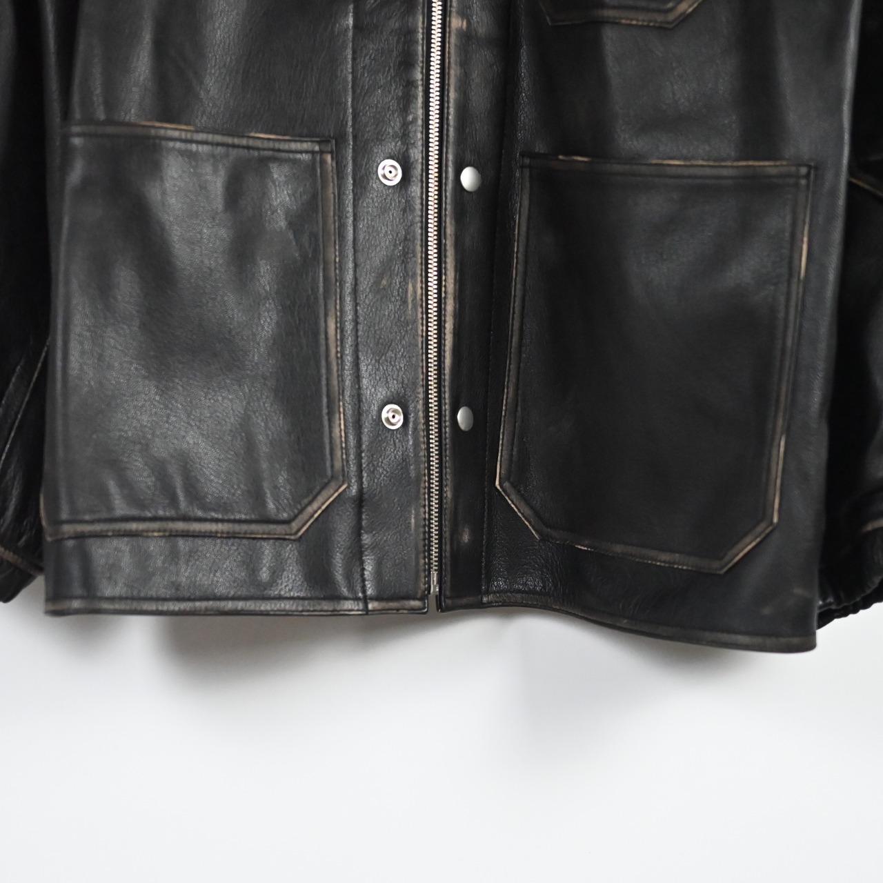 【店頭販売限定】barbell object / leather coverall size1 ,2完売