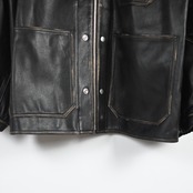 【店頭販売限定】barbell object / leather coverall size1 ,2完売