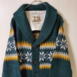 【USED】メンズ　カーディガン　春コーデ　Lサイズ