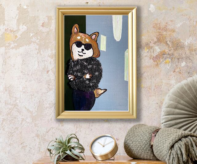 原画：6号】柴の振る舞い | Yoshie Moriuchi