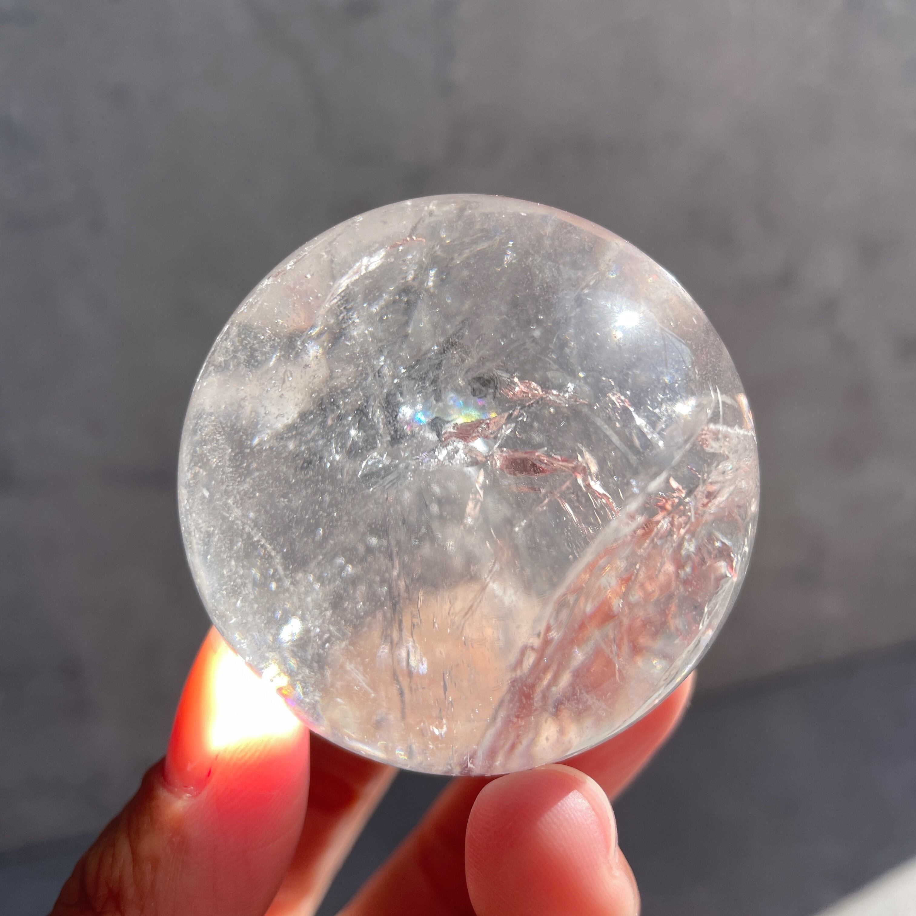クリアクォーツ スフィア（丸玉）05♡Clear Quartz♡ 水晶玉◎天然石
