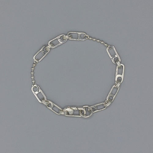 Fragment bal chain bracelet Silver