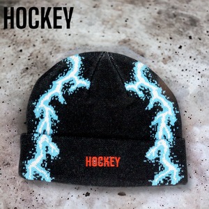 ◆HOCKEY Lightning Beanie /ライトニング ビーニー ブルー ニットキャップ ニット帽 FuckingAwesome ファッキングオーサム