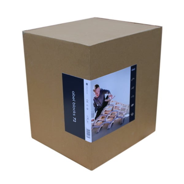 Abel blocks72 エイベルブロック72 ブナ カーブ積み木 72ピース 3歳〜 積み木 ドイツ