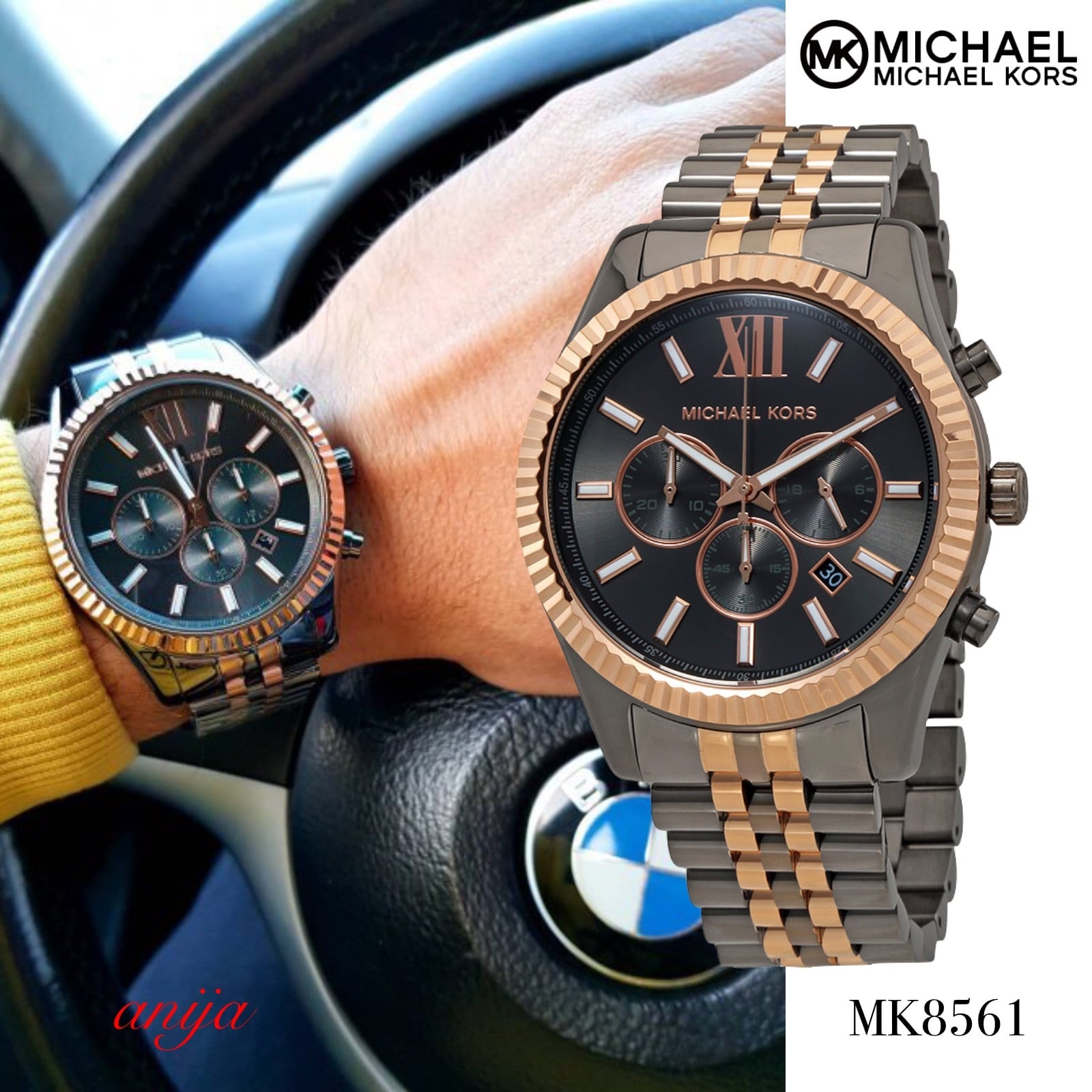 関税/送料込】MICHAEL KORS / マイケルコース / MK8561 / メンズ腕時計