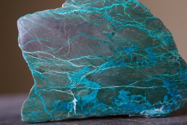 クリソコラ スラブ Chrysocolla Slab 4
