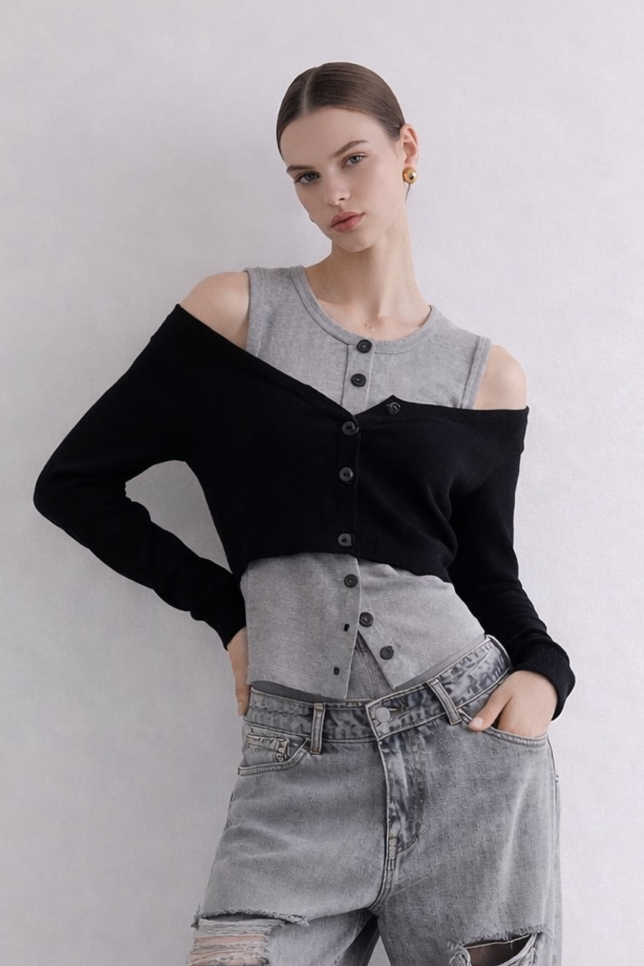 Éclipse Layered Knit