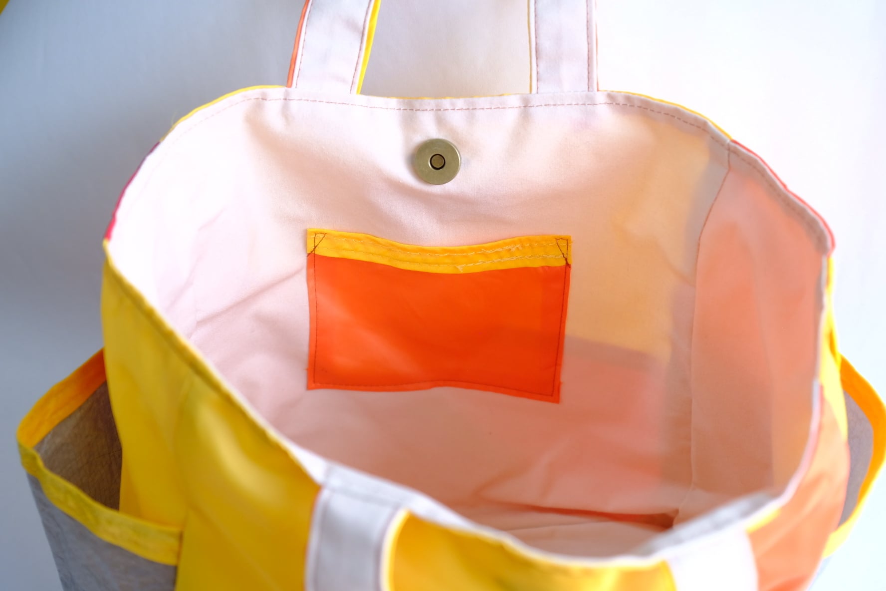 Upcycle Tote M Sunset【トートバックM サンセットカラー アップ