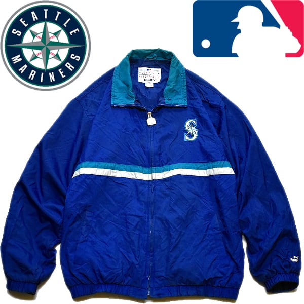 超人気◎】Majestic 中綿ジャケット シアトルマリナーズ 刺繍 90s