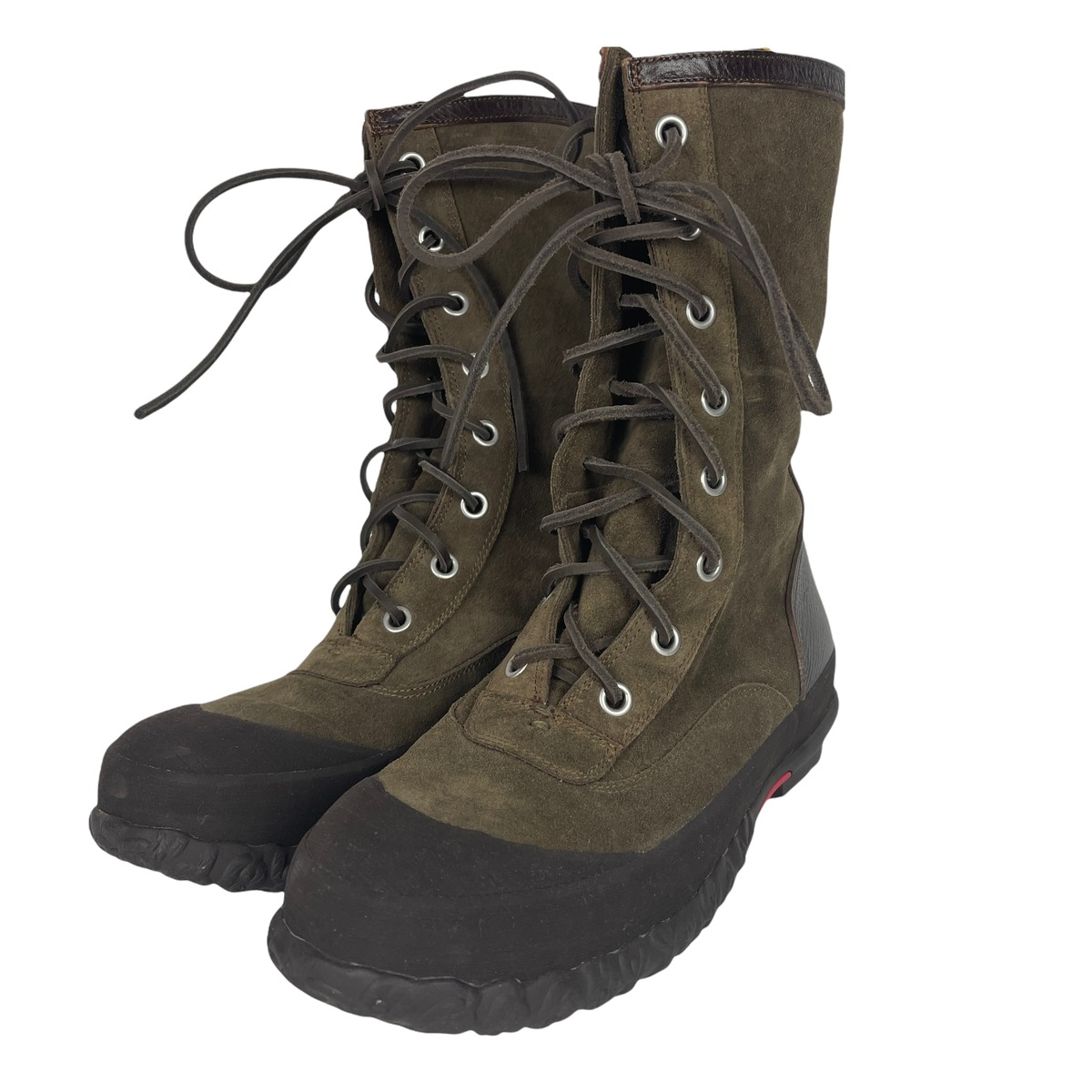 VISVIM(ビズビム) HALF-DOME DUCK BOOT-FOLK M10 (01182002010) (OLIVE 