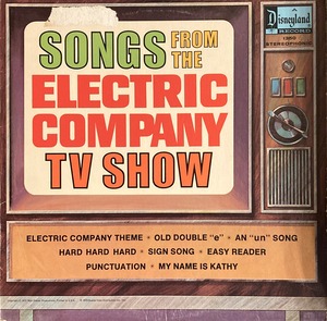 Various / Songs From The Electric Company TV Show (US Repress LP)