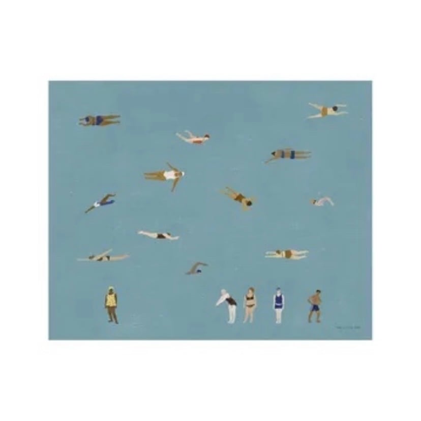 Fine Little Day SWIMMERS 40×50(ポスター) | KOS 北欧と日本の