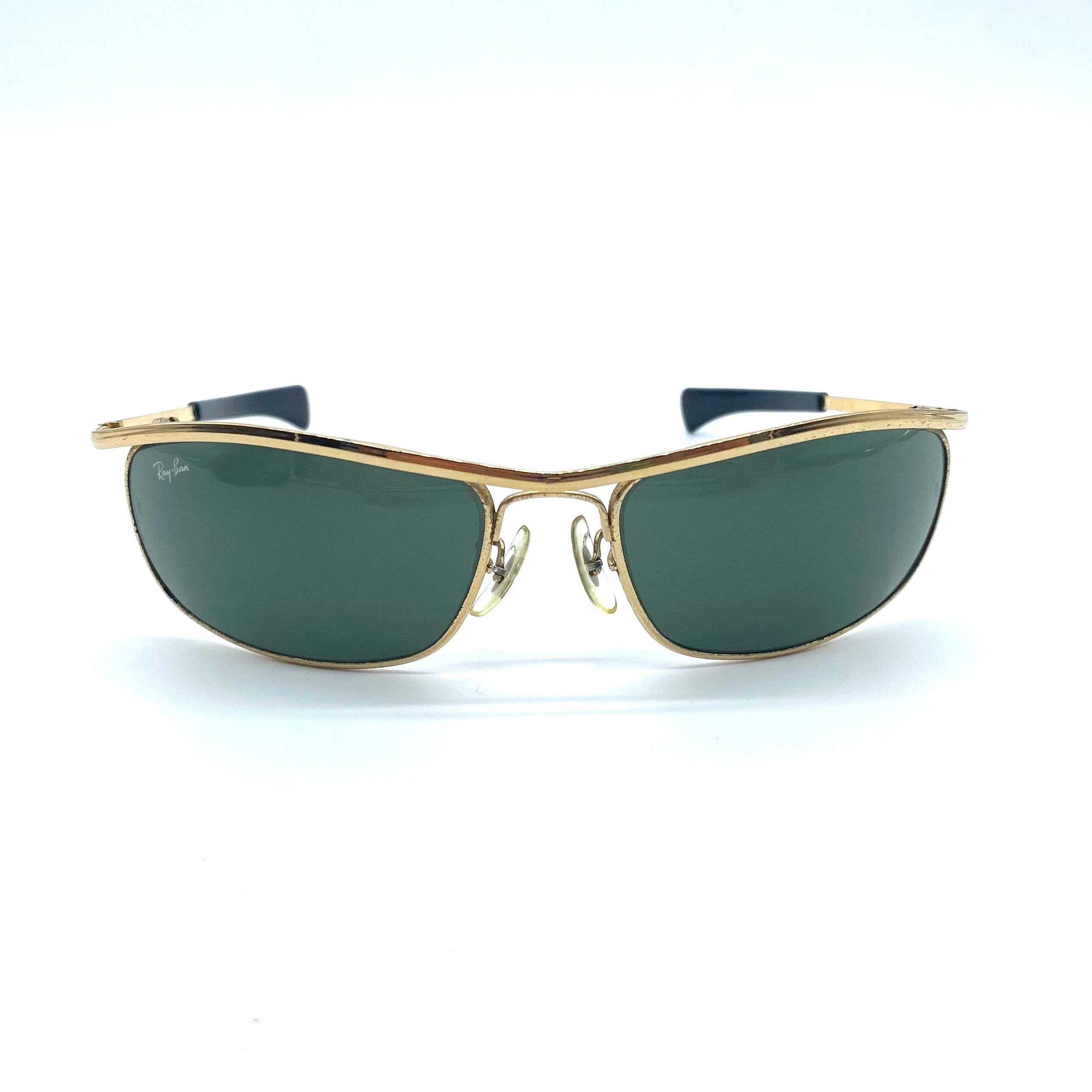 Vintage RayBan Sunglasses Oval Metal Frame Gold / ヴィンテージ 
