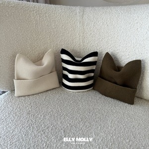 【予約】ELLY MOLLY Elly knit square beanie