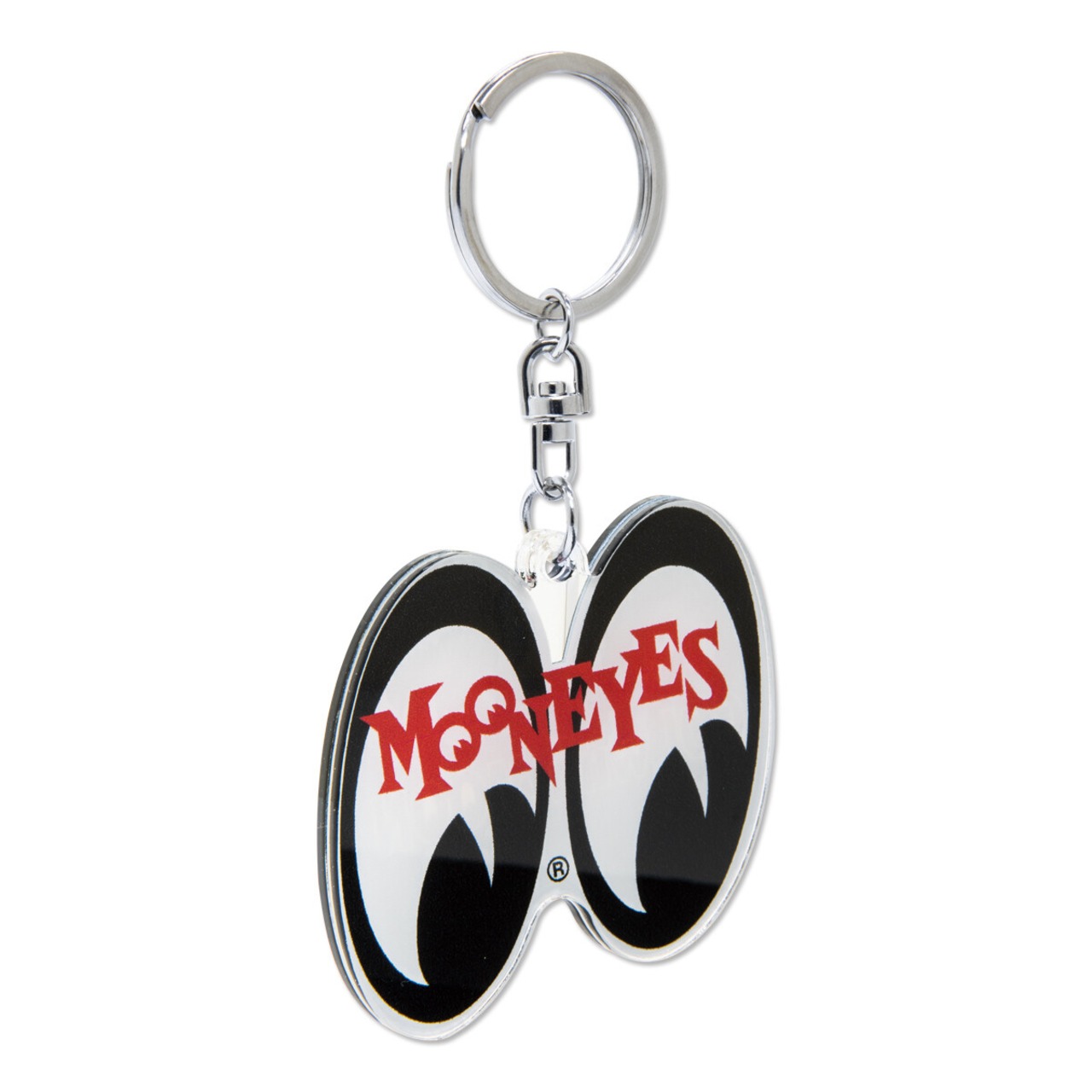 Pointy MOON ロゴ アクリル キーリング [MKR204]