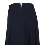 WOMEN HALF PLEATS UNDER LINE POINT SKIRT