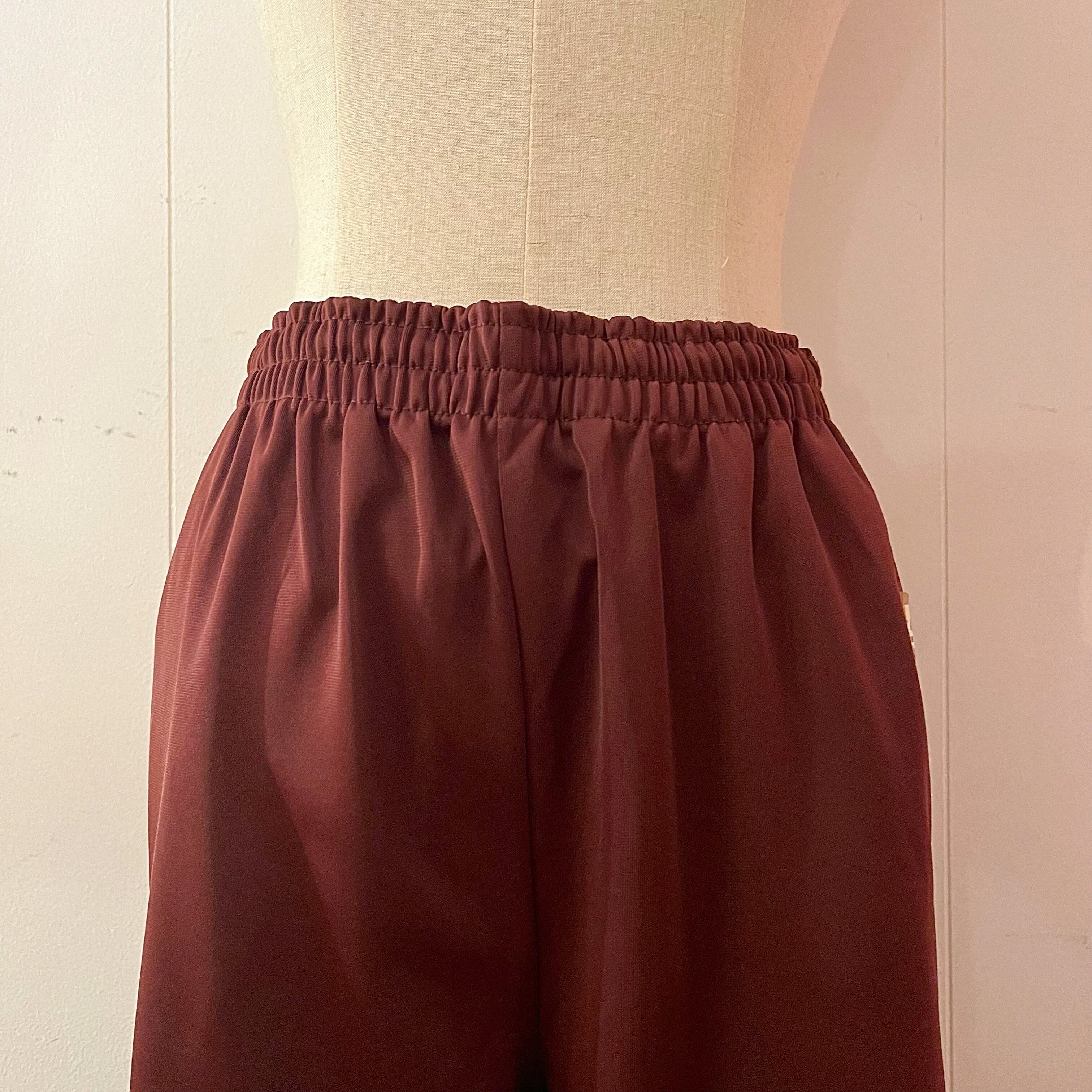 courreges / brown track pants