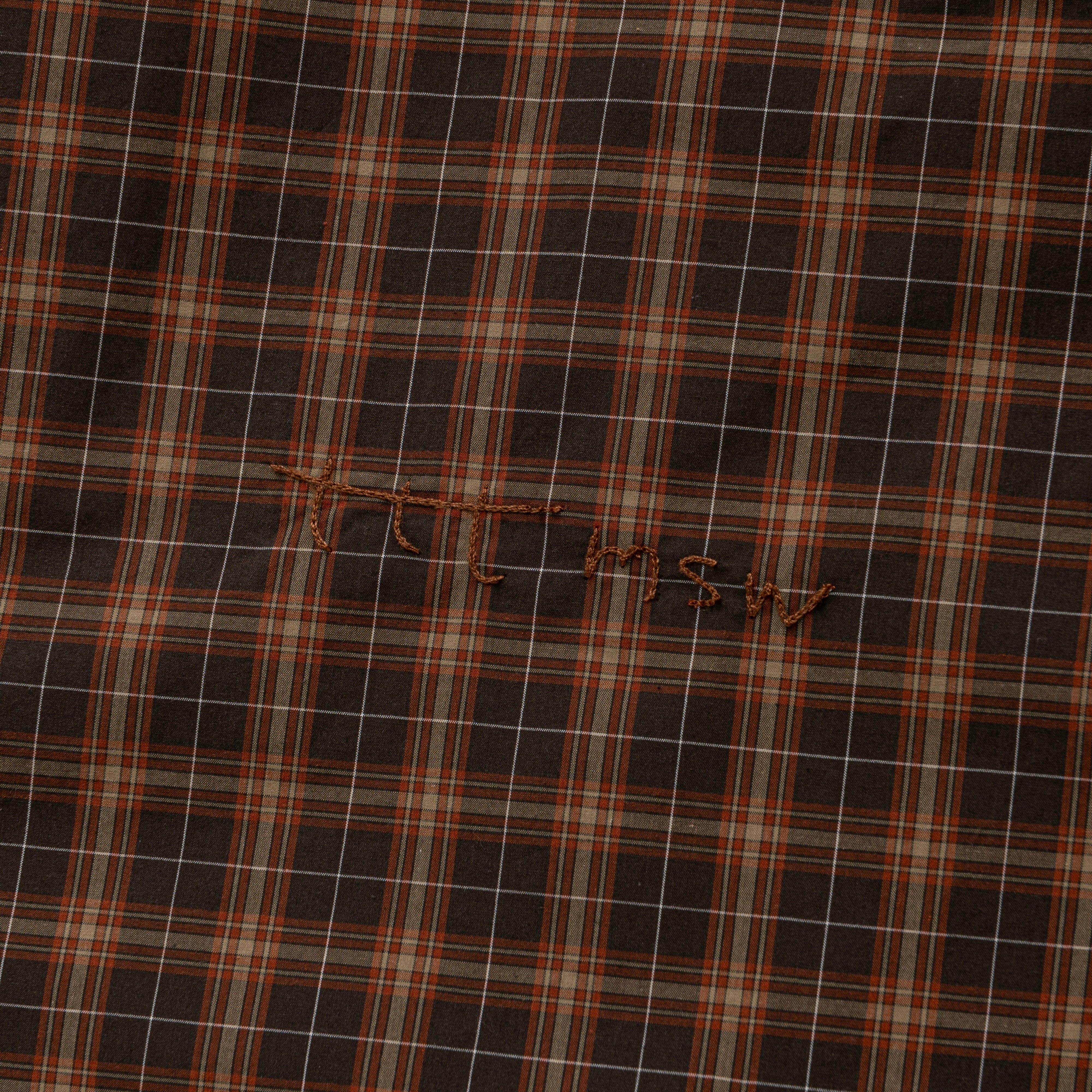 Regular collar shirt（BROWN CHECK） | TTTMSW