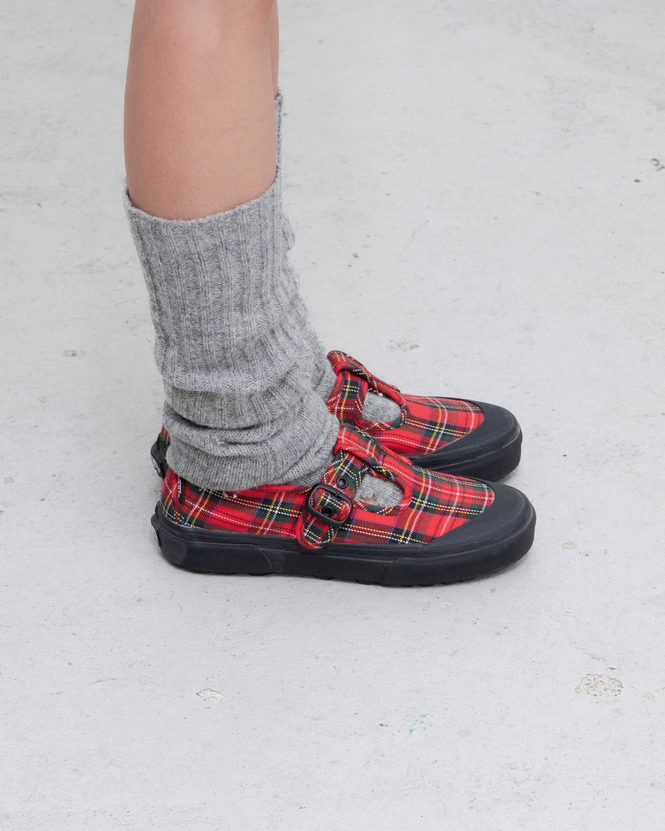 VANS - plaid mary jane sneaker 
