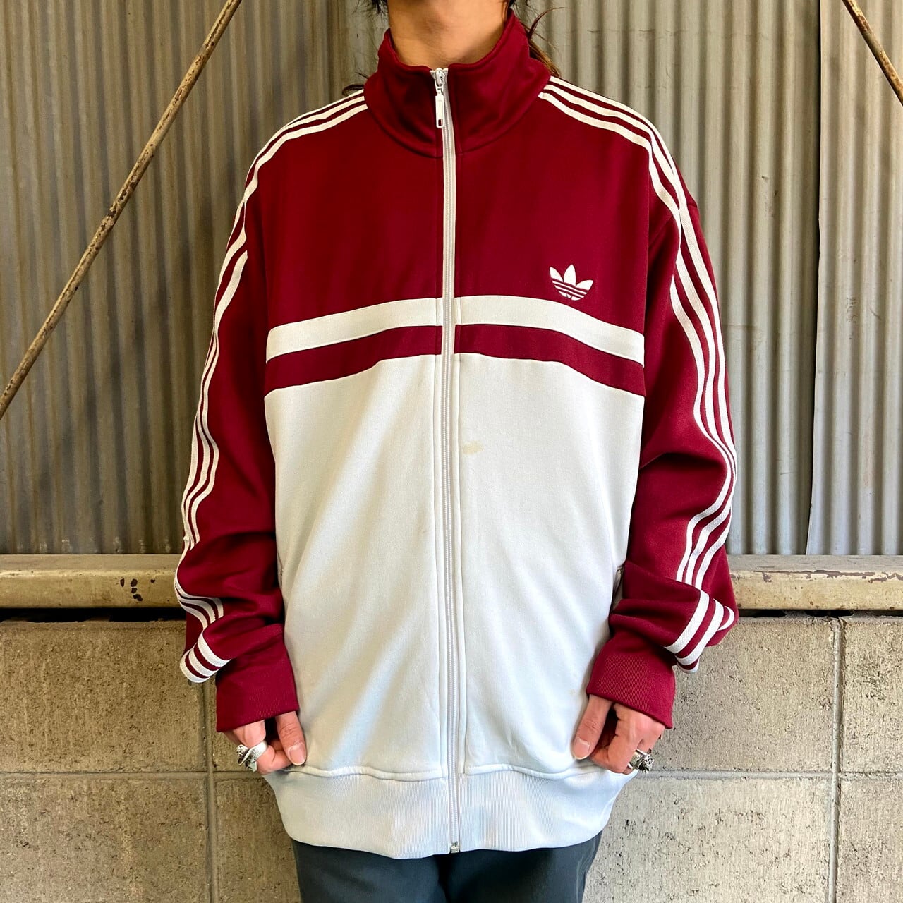 ビッグサイズ adidas ORIGINALS アディダス オリジナルス ジャージ メンズ2XL 古着  トラックジャケット【ジャージ・トラックジャケット】 | cave 古着屋【公式】古着通販サイト