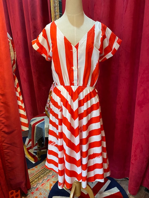 英国50’ｓVintage　ワンピース