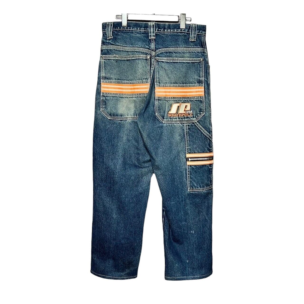 W32×L30#裾上げ済み】SOUTHPOLE JEANS デニムパンツ 刺繍 | 古着屋OLDGREEN