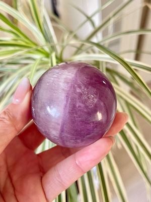 パープルフローライトスフィア / purple fluorite sphere