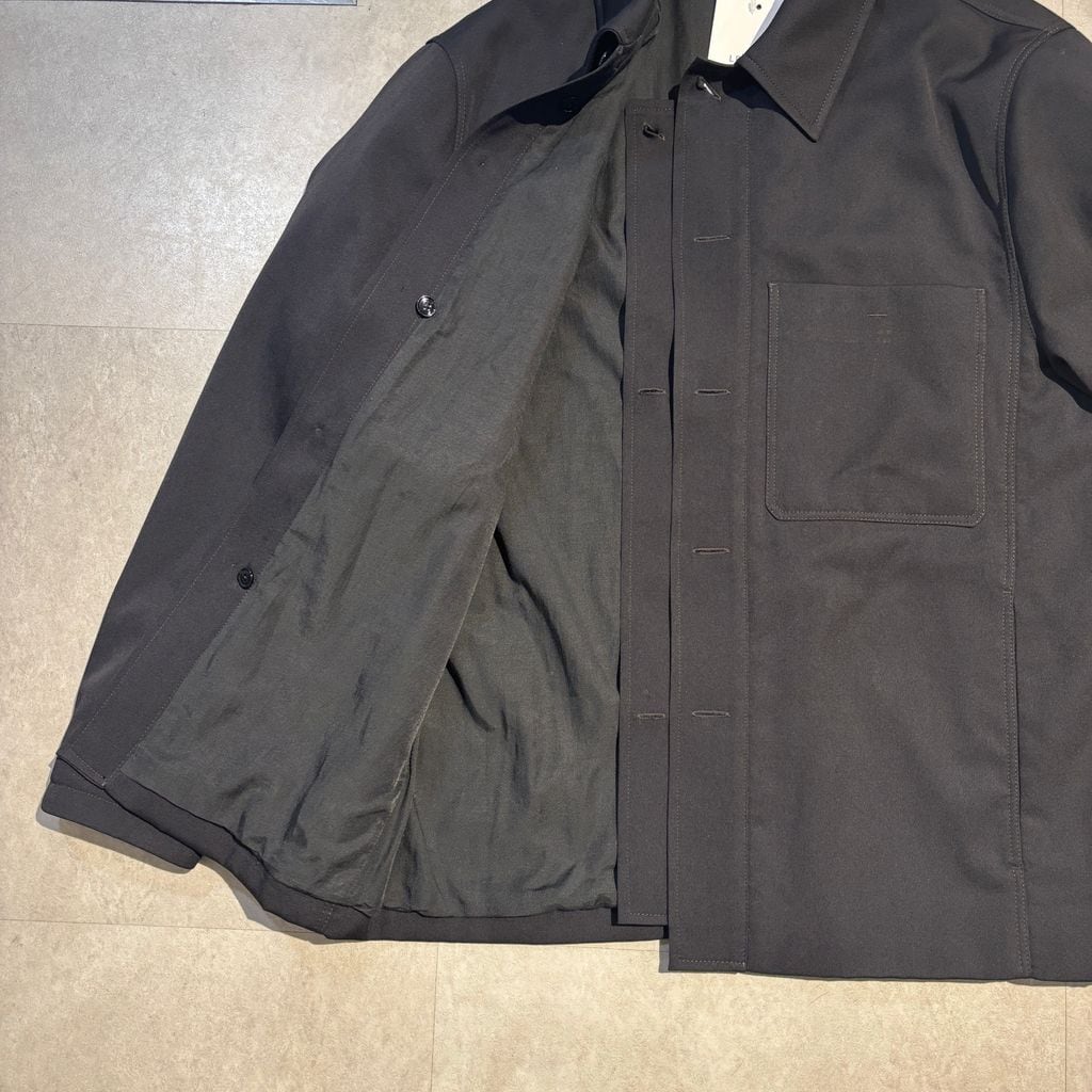 LEMAIRE ルメール 24AW WADDED FACING BLOUSON シャツ ブルゾン OW1097