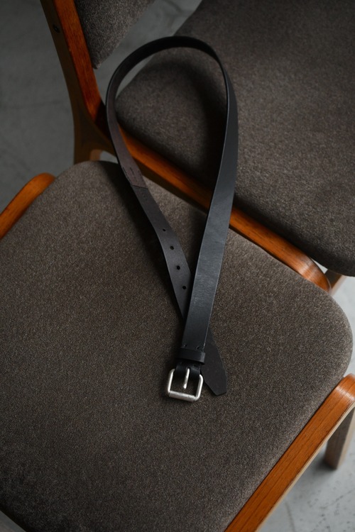 forme / Jodhpurs belt - Itary double butt (Black)