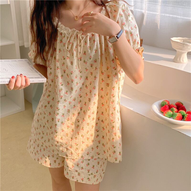 フローラルレースレディース 大人ガーリー スウィート キュート カジュアル 花柄 萌量不足79624617941