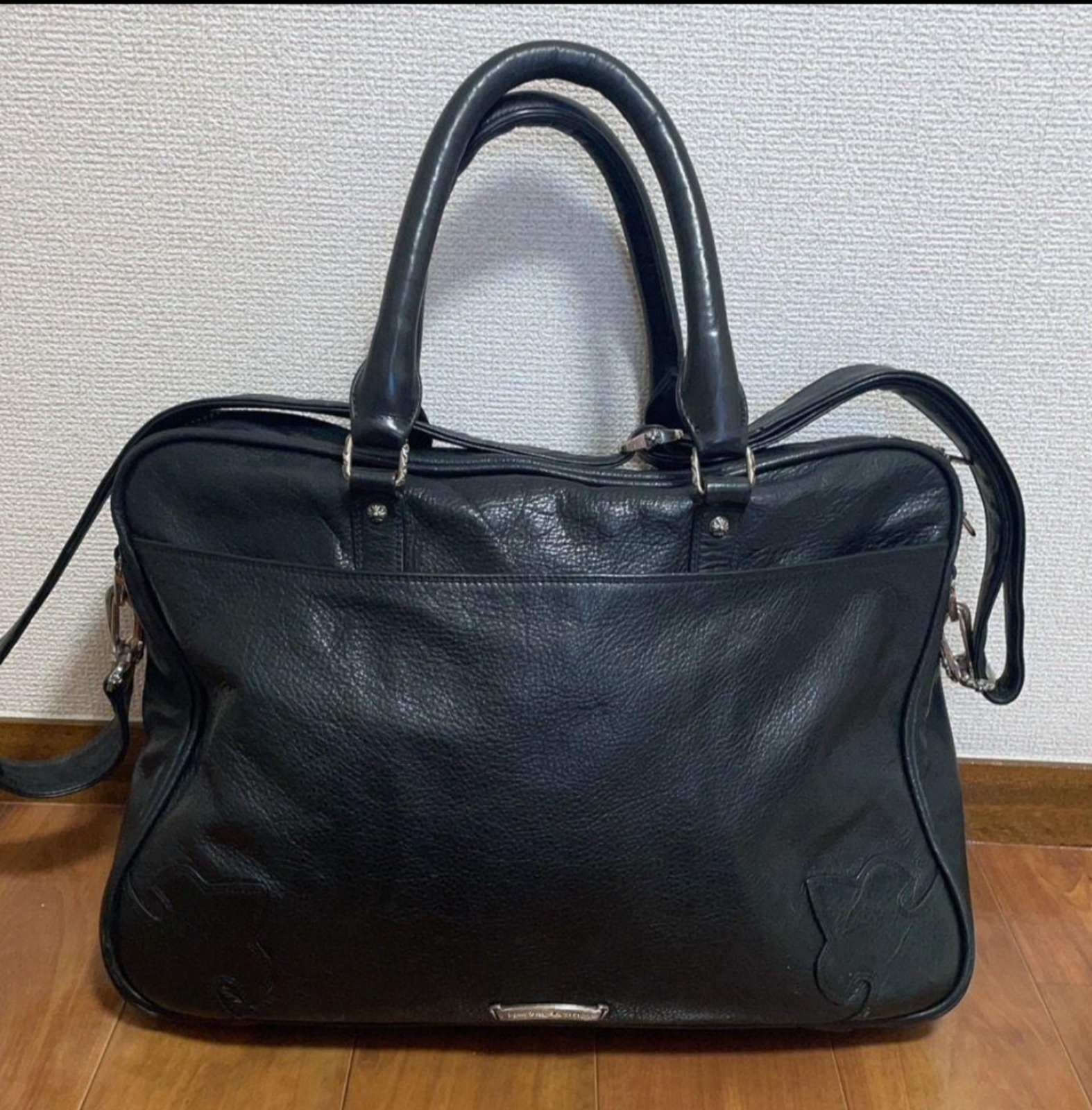 CHROME HEARTS クロムハーツ レザーバッグ 本革鞄