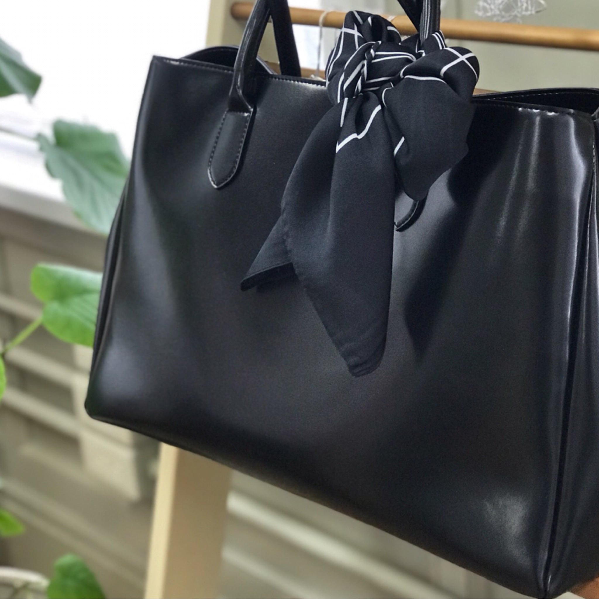 人工皮革 ビッグトート