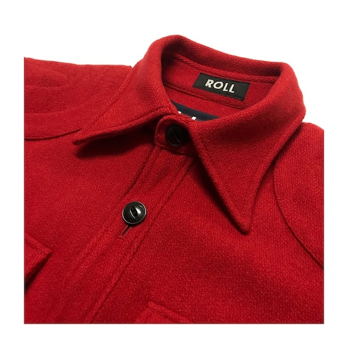 【SALE 50%OFF!!!】Roll : Wool Shirt Jacket