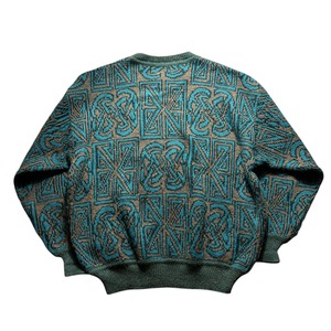 vintage CHARLES JOURDAN jacquard knit sweater