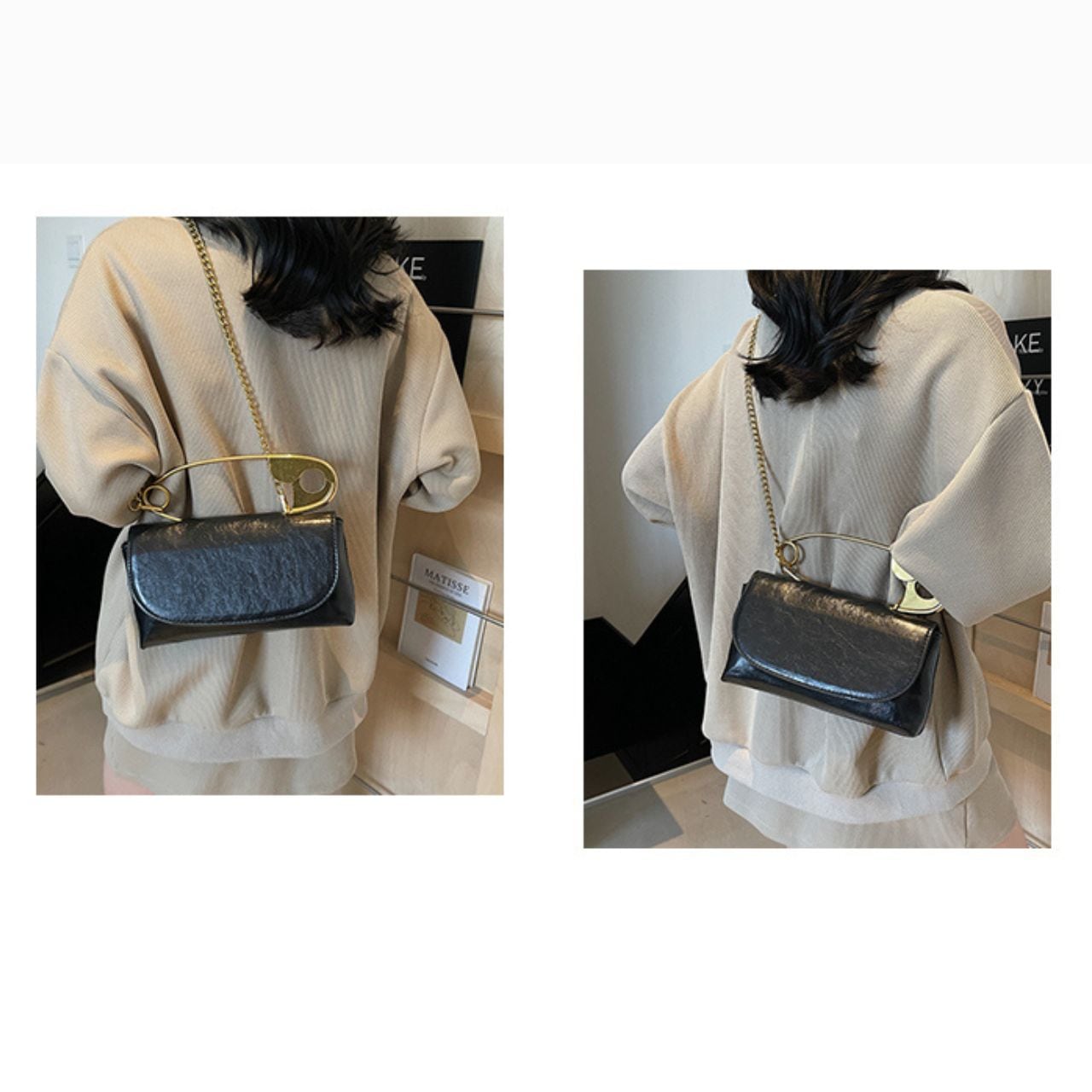 Safety Pin Mini Bag 00944 | BUTTER(バター)