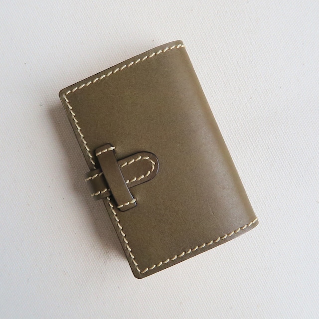 Pocket book card case GREEN