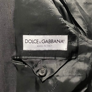 archive DOLCE&GABBANA “Hand-Stitch” suits set-up