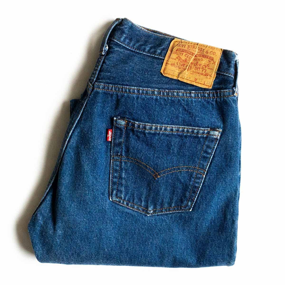 levis リーバイス501 デニム80s ハチマル内股シングルusa