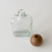 Flower vase clear glass