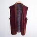 ニットベストハンドメイドクレイジーパターンジャパンヴィンテージ | Knit Vest Handmade Crazy Pattern Japan Vintage
