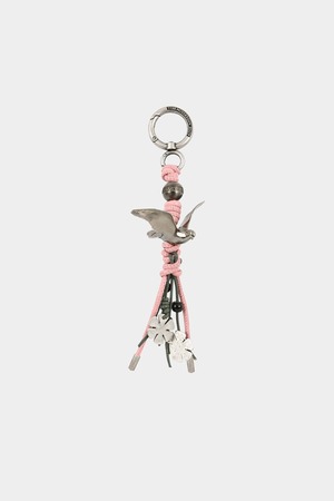 [ANDERSSON BELL] LUCKY BIRD KEYCHAIN aaa538u(PINK/GREY) 正規品 韓国ブランド 韓国通販 韓国代行 韓国ファッション ANDERSSONBELL アンダーソンベル 日本 店舗